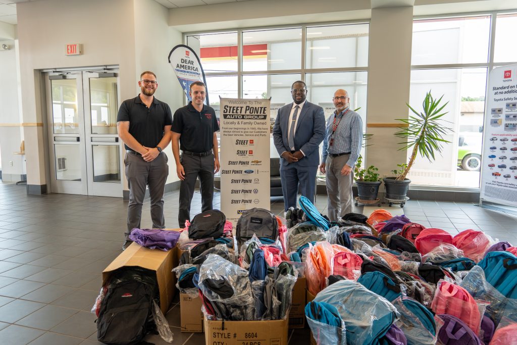 Steet Ponte Auto Group Backpack & Supplies Drive 2024