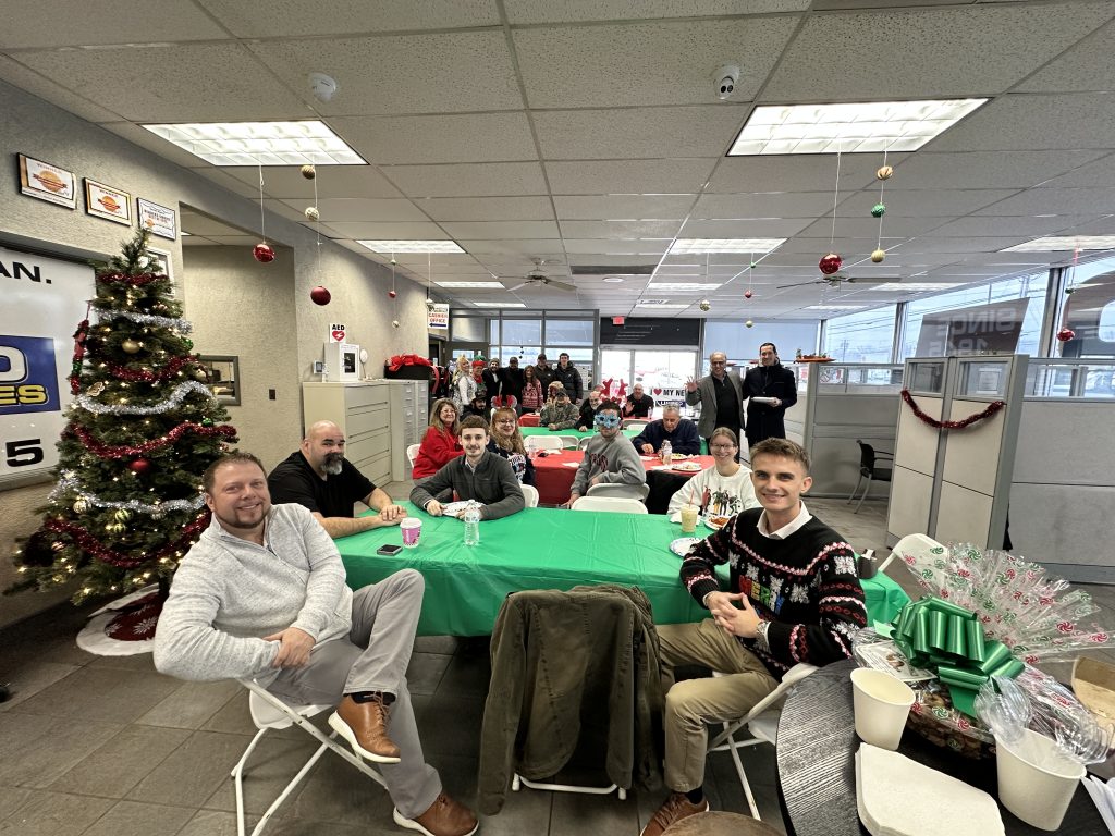 United Auto Sales of Utica Staff at our Holiday Party 2024!