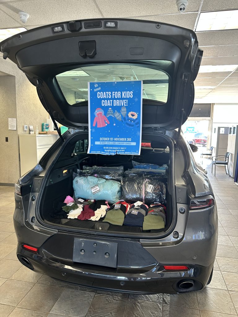 United Auto Sales Coats for Kids coat Drive 