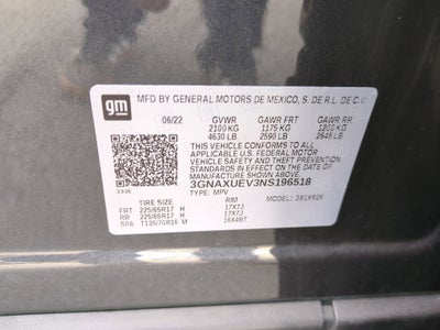 2022 Chevrolet Equinox LT