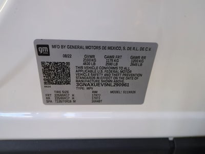 2022 Chevrolet Equinox LT