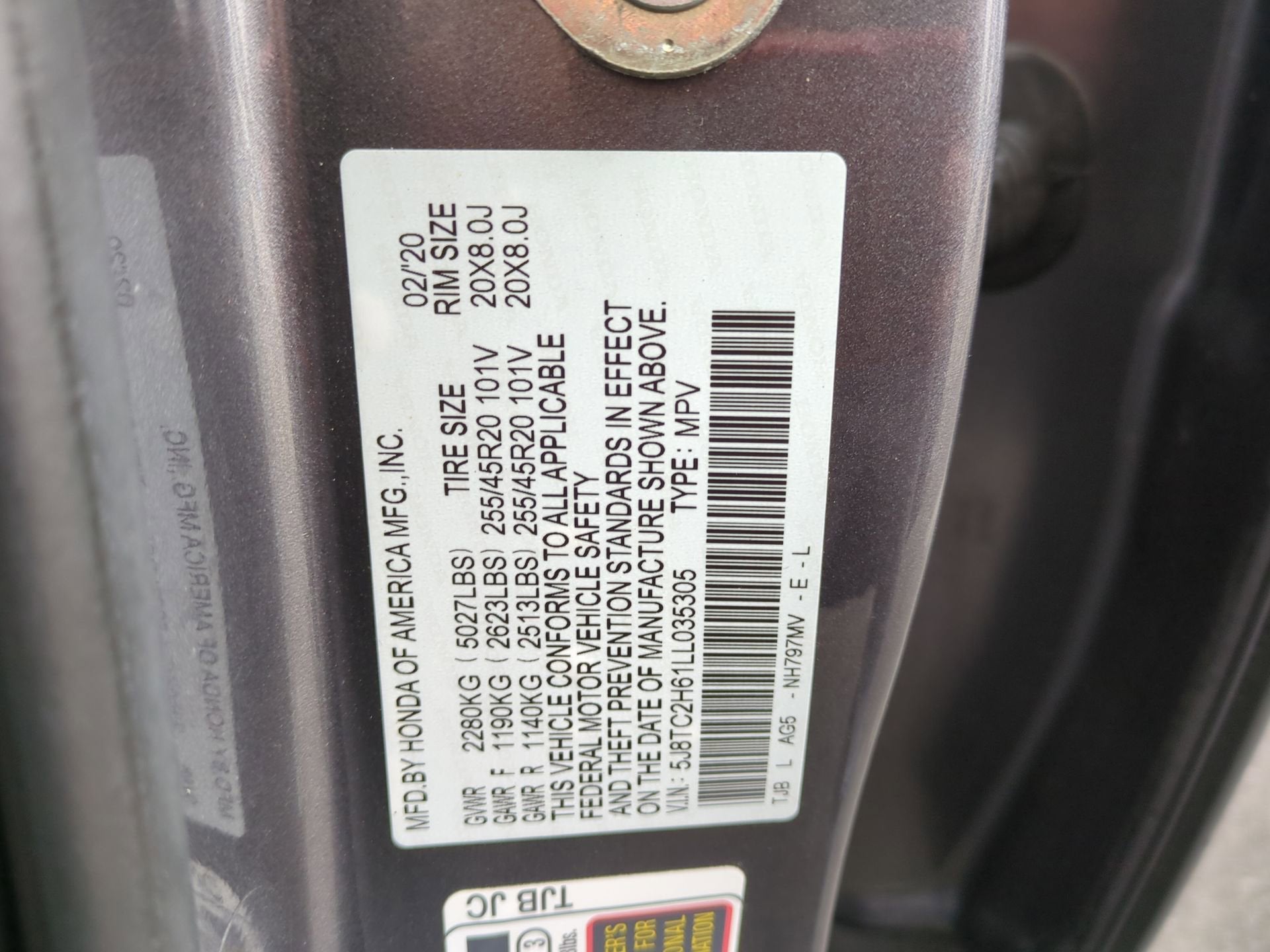 2020 Acura RDX A-Spec Package