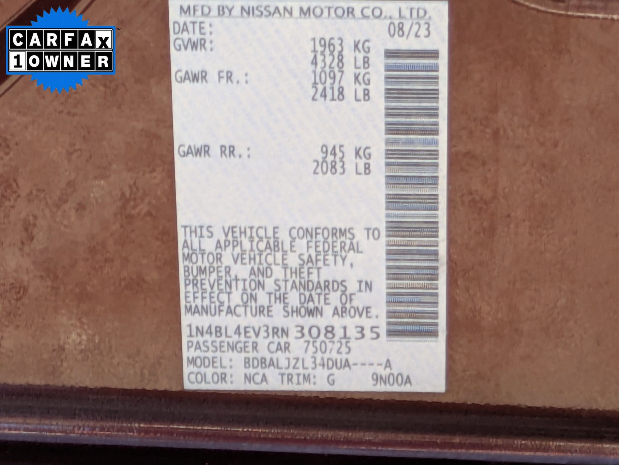 2024 Nissan Altima 2.5 SL