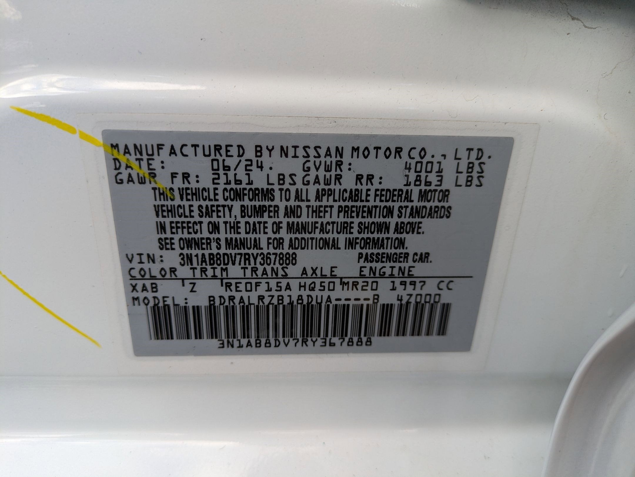 2024 Nissan Sentra SR