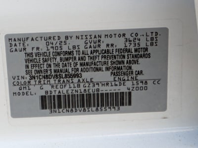 2025 Nissan Versa S
