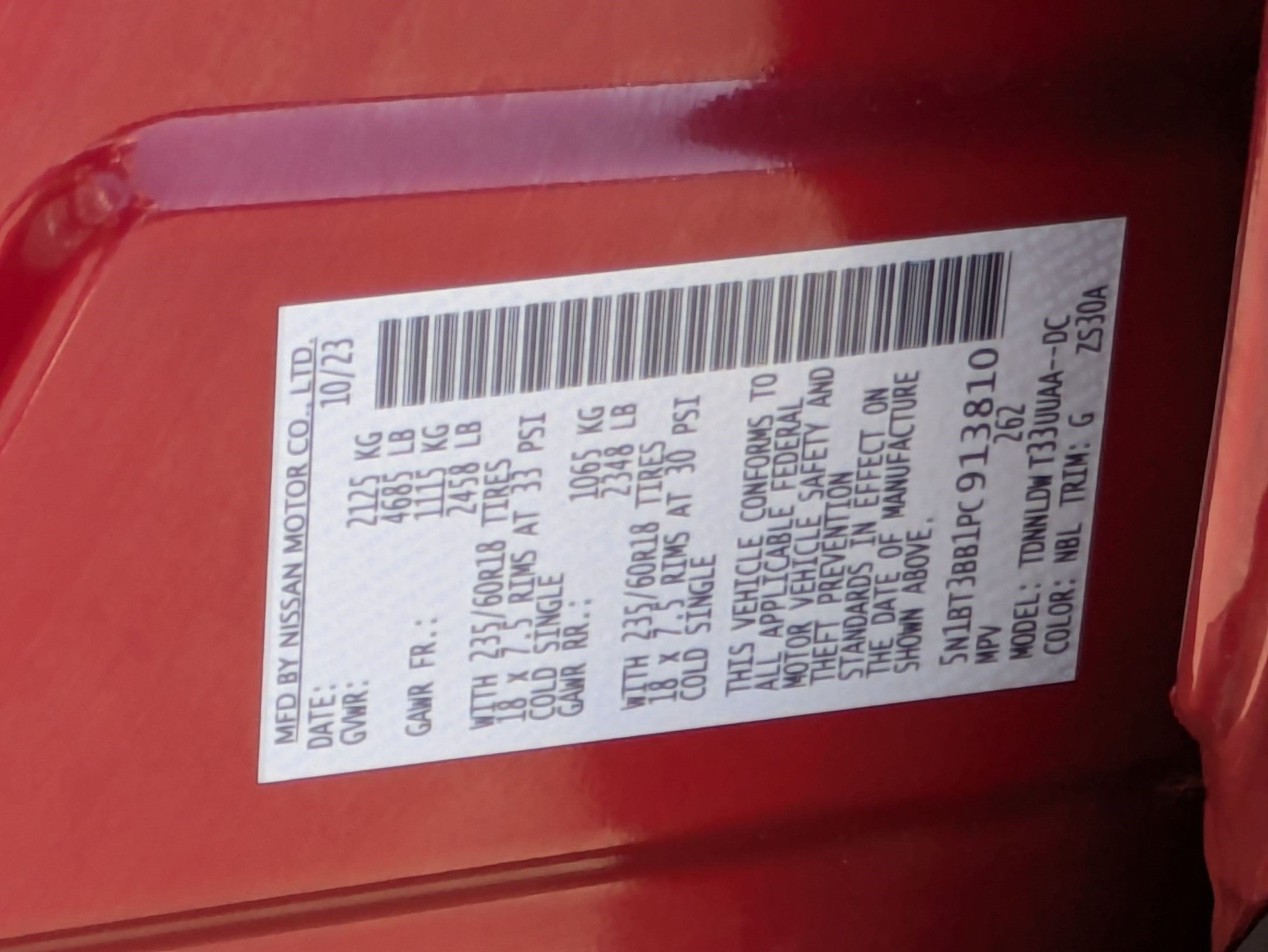 2023 Nissan Rogue SV