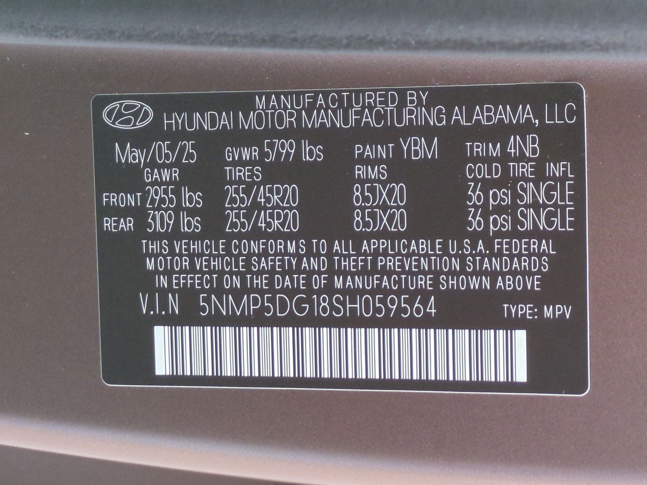 2025 Hyundai Santa Fe Hybrid Calligraphy