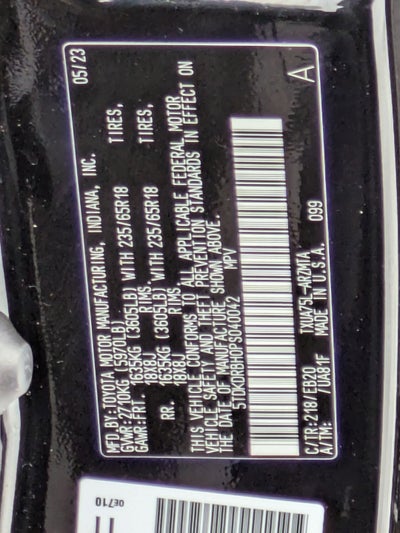 2023 Toyota Highlander L