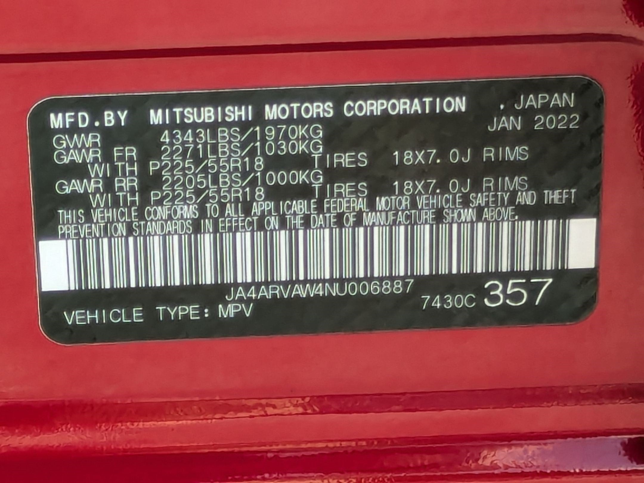 2022 Mitsubishi Outlander Sport GT