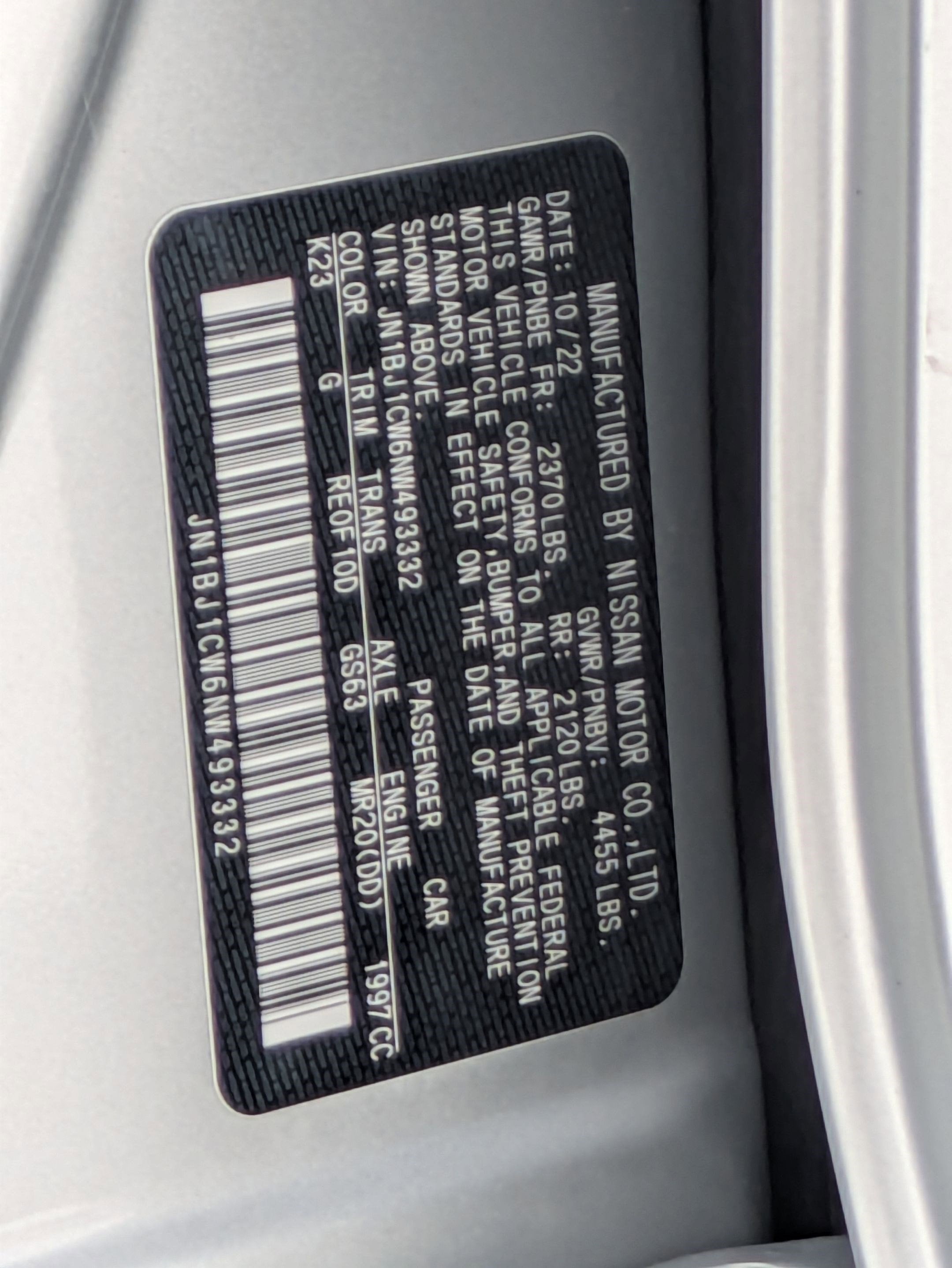 2022 Nissan Rogue Sport SL