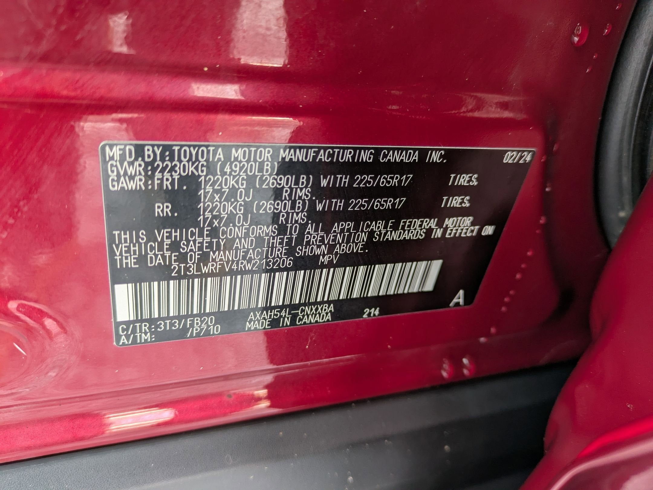 2024 Toyota RAV4 Hybrid LE