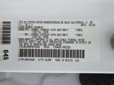 2024 Toyota Tacoma 4WD Base