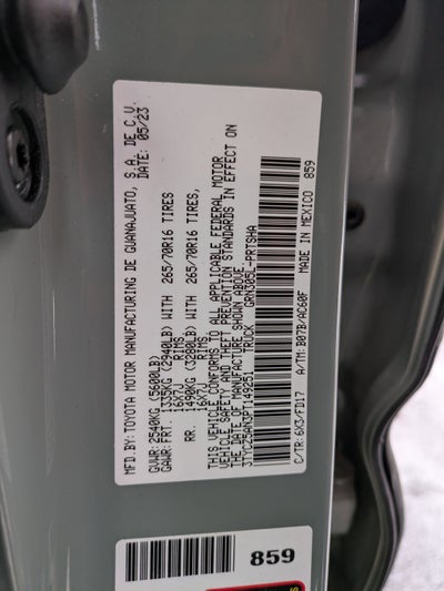 2023 Toyota Tacoma 4WD Base