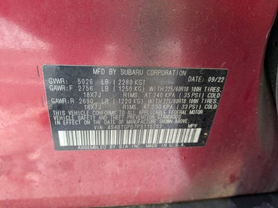 2023 Subaru Outback Touring XT