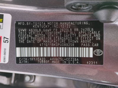 2023 Toyota Camry Base