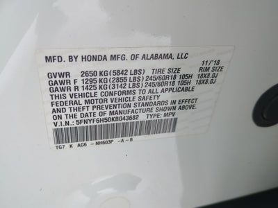 2019 Honda Pilot EX-L