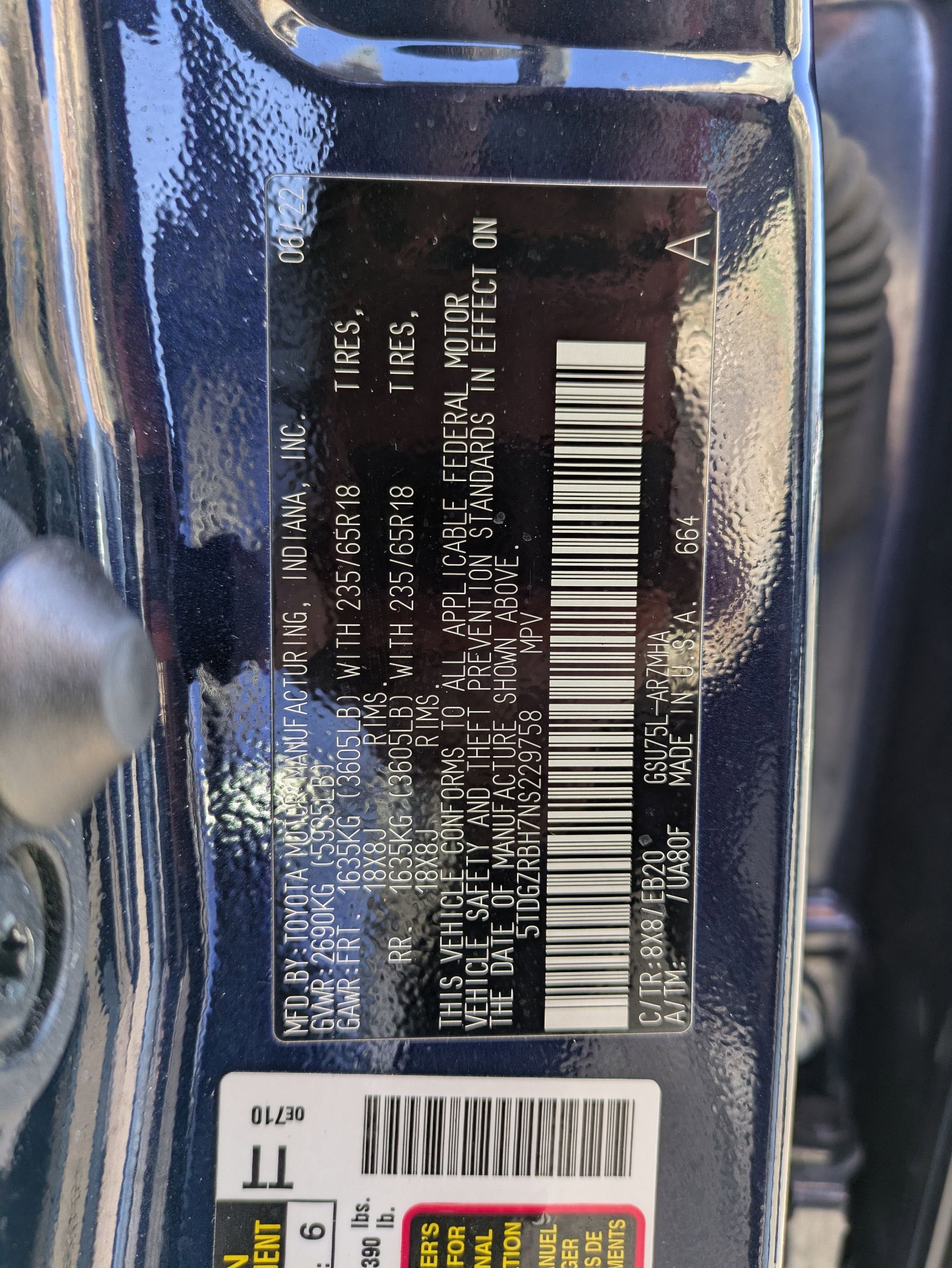 2022 Toyota Highlander XLE