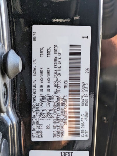 2024 Toyota Tundra 4WD SR5