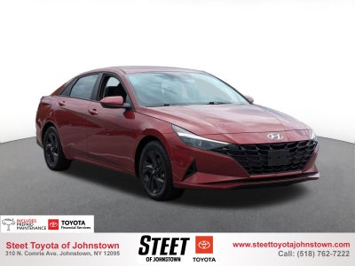 2023 Hyundai Elantra Hybrid Blue