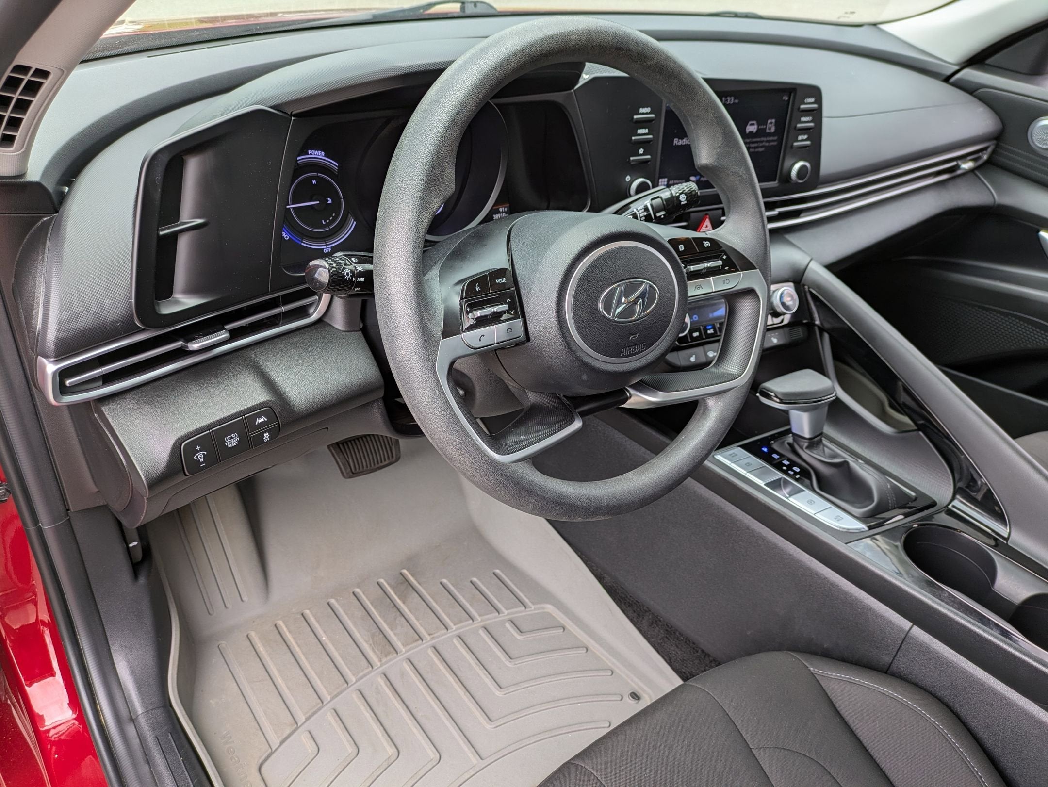 2023 Hyundai Elantra Hybrid Blue