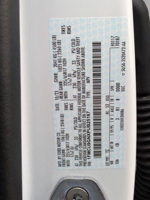 2023 Ford Escape Active