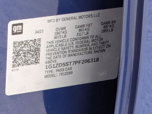 2023 Chevrolet Malibu LT 1LT