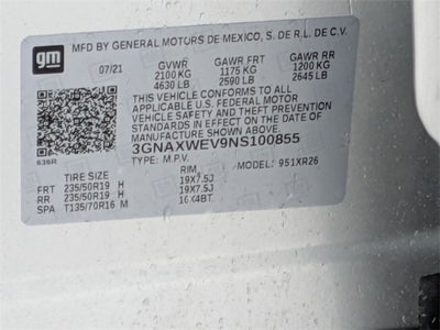 2022 Chevrolet Equinox RS