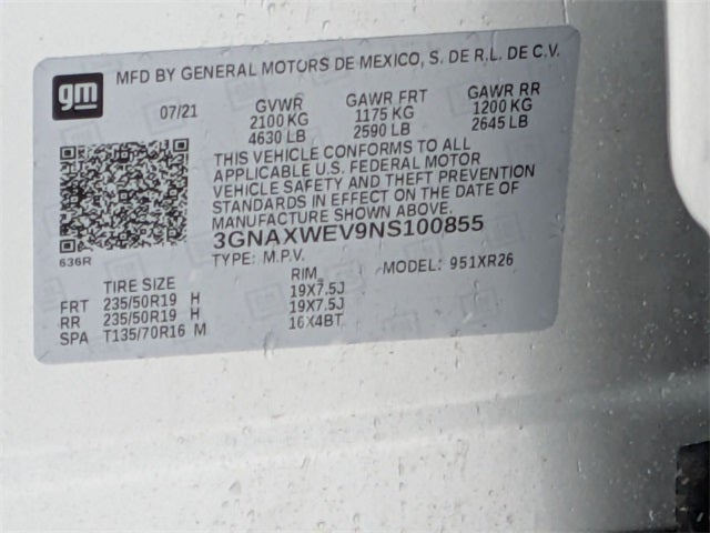 2022 Chevrolet Equinox RS