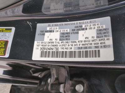 2024 Mazda Mazda3 2.5 S Preferred Package