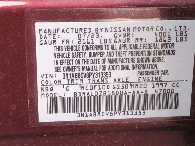 2023 Nissan Sentra SV