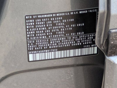 2023 Volkswagen Tiguan 2.0T SE R-Line Black