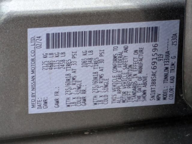 2024 Nissan Rogue SV