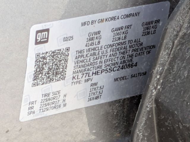 2025 Chevrolet Trax LT