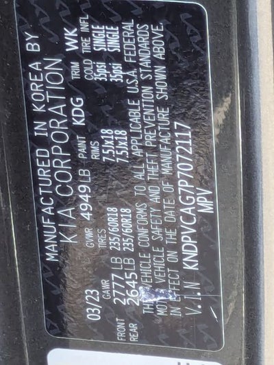2023 Kia Sportage Hybrid EX
