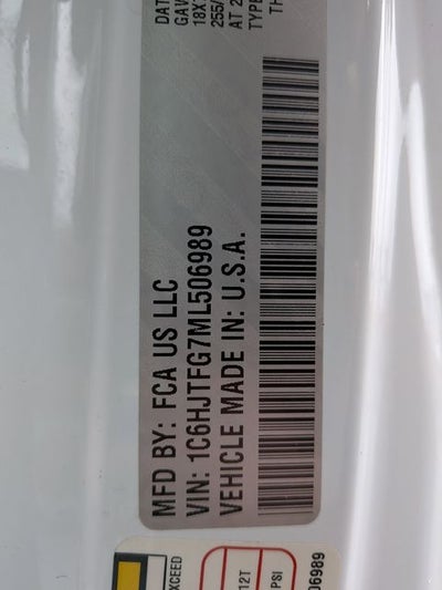 2021 Jeep Gladiator Overland