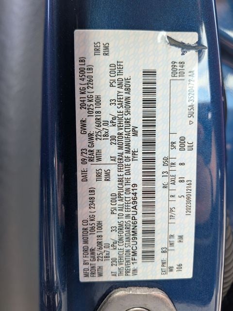 2023 Ford Escape ST-Line