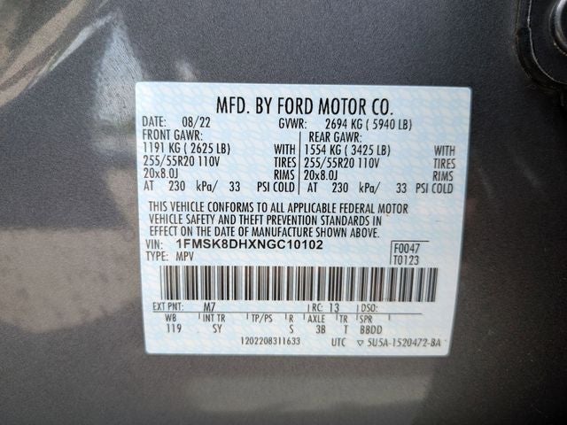 2022 Ford Explorer XLT