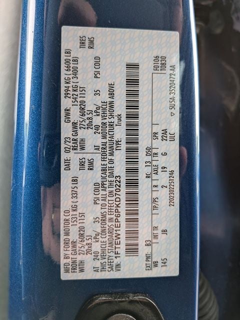 2023 Ford F-150 XL 2.7 V6