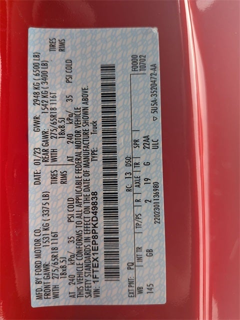 2023 Ford F-150 XL 2.7 V6