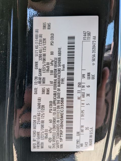 2021 Ford F-350SD XLT 7.3 V8 Gas