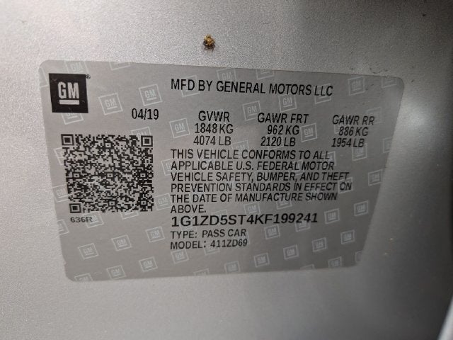 2019 Chevrolet Malibu LT