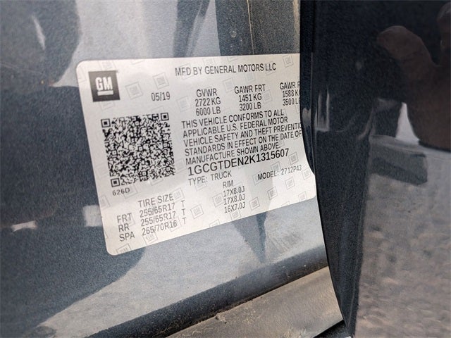 2019 Chevrolet Colorado Z71