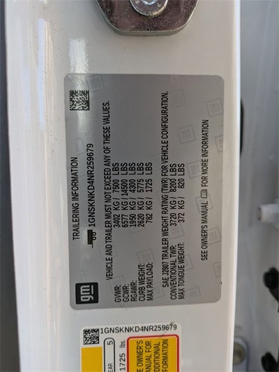 2022 Chevrolet Tahoe LT