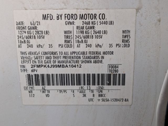 2021 Ford Edge SEL