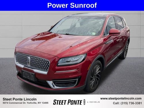 2019 Lincoln Nautilus Reserve
