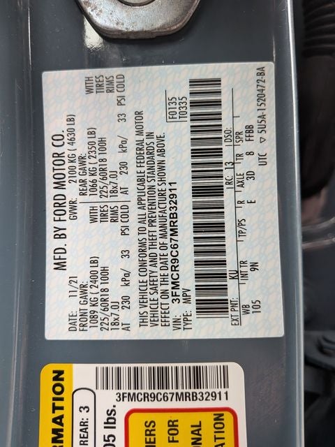 2021 Ford Bronco Sport Outer Banks