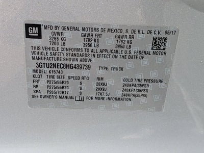 2017 GMC Sierra 1500 SLT