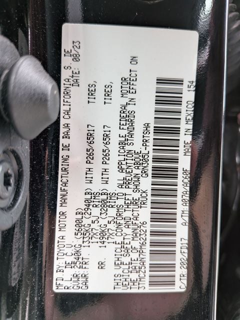 2023 Toyota Tacoma TRD Sport V6
