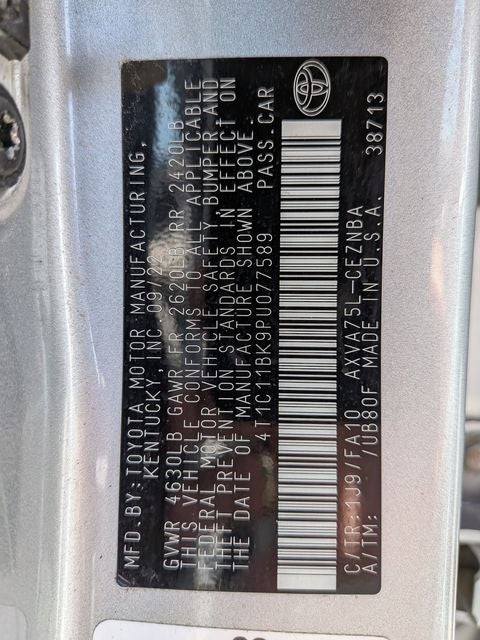 2023 Toyota Camry LE