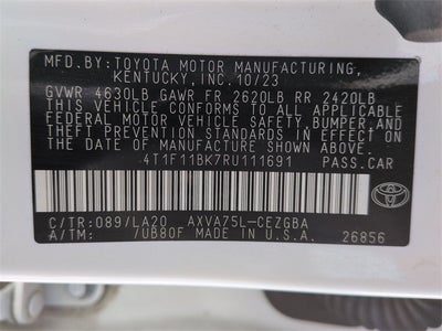 2024 Toyota Camry XLE